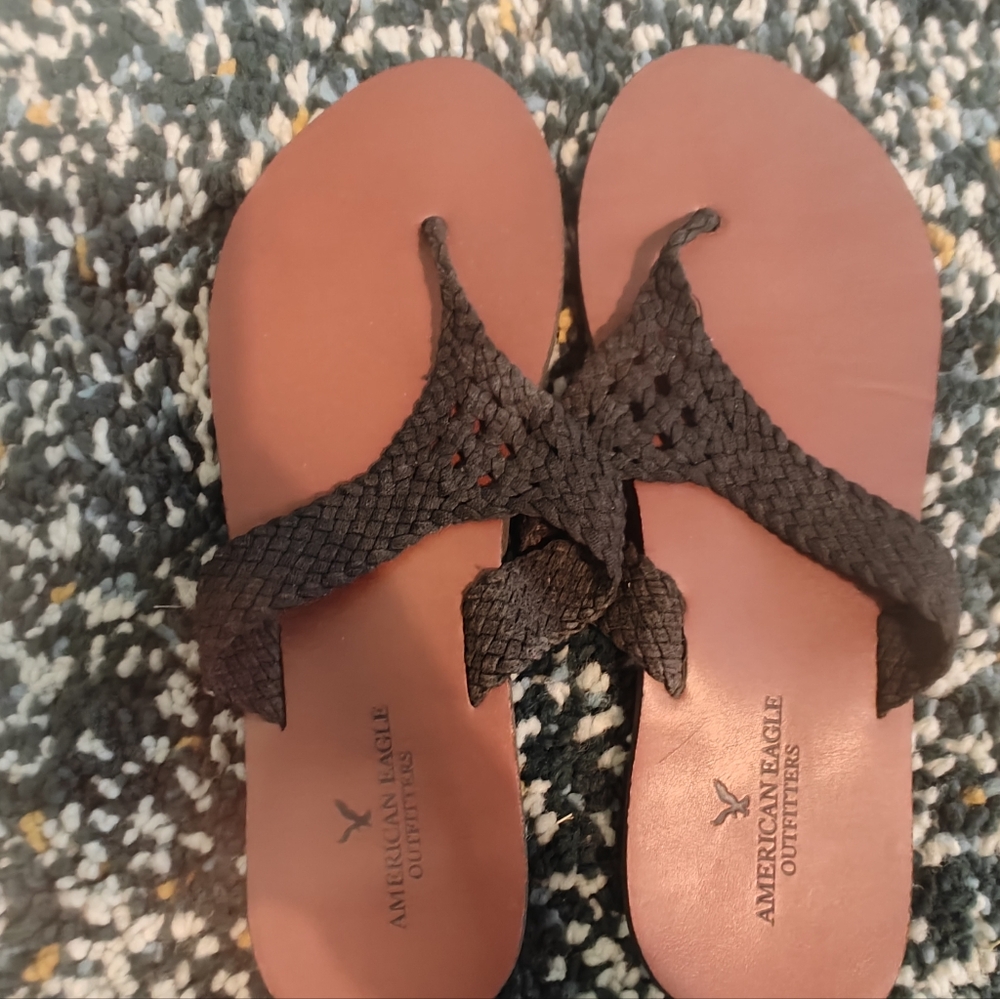 Woven sandals